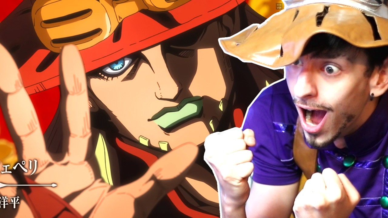Новый трейлер и дата выхода 7-й части JoJo (Безумная реакция)