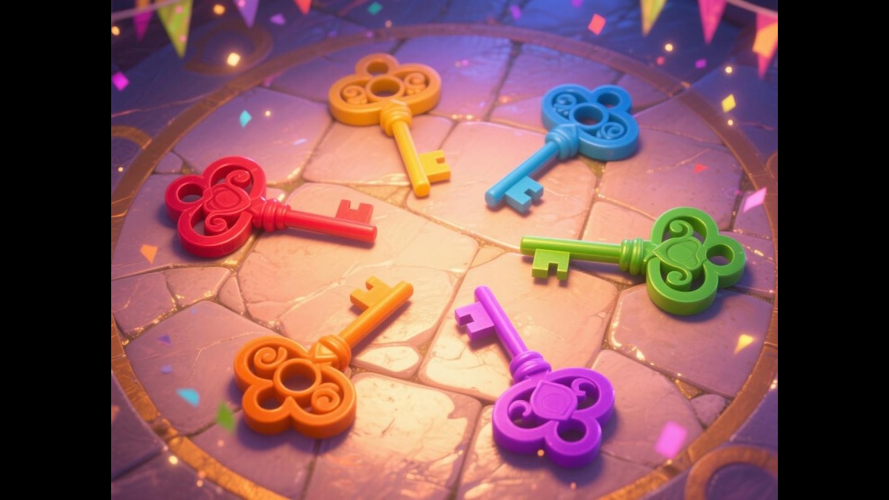 Colorful Escape Room Adventure | Learn Colors | Nursery Rhymes & Kids Songs