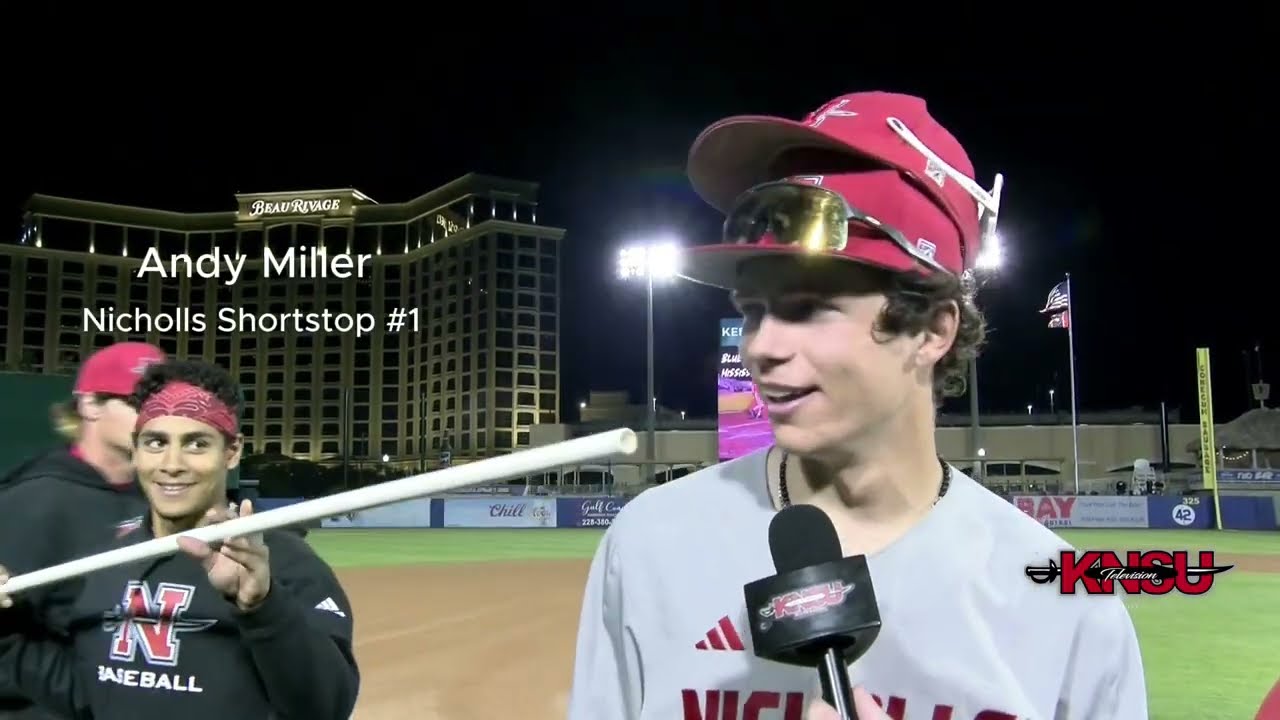 KNSU Sports:Nicholls Baseball vs #13 Southern Miss.