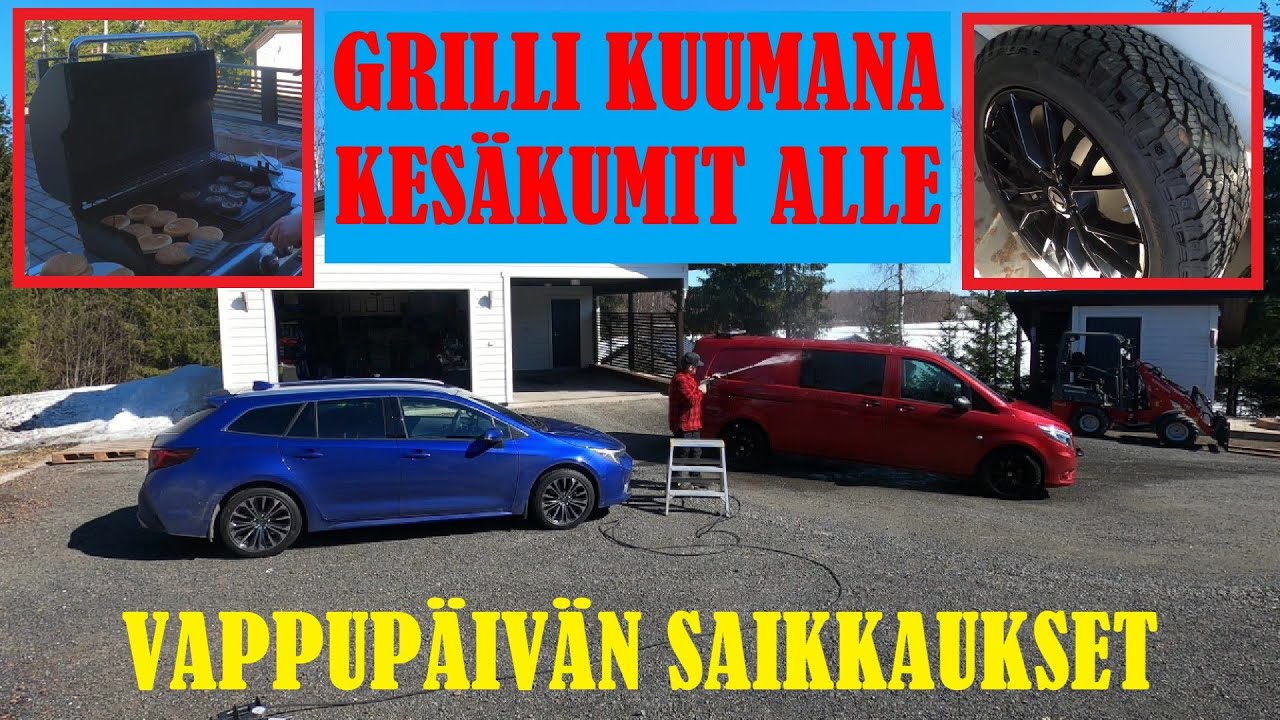 Vappupäivän saikkaukset.