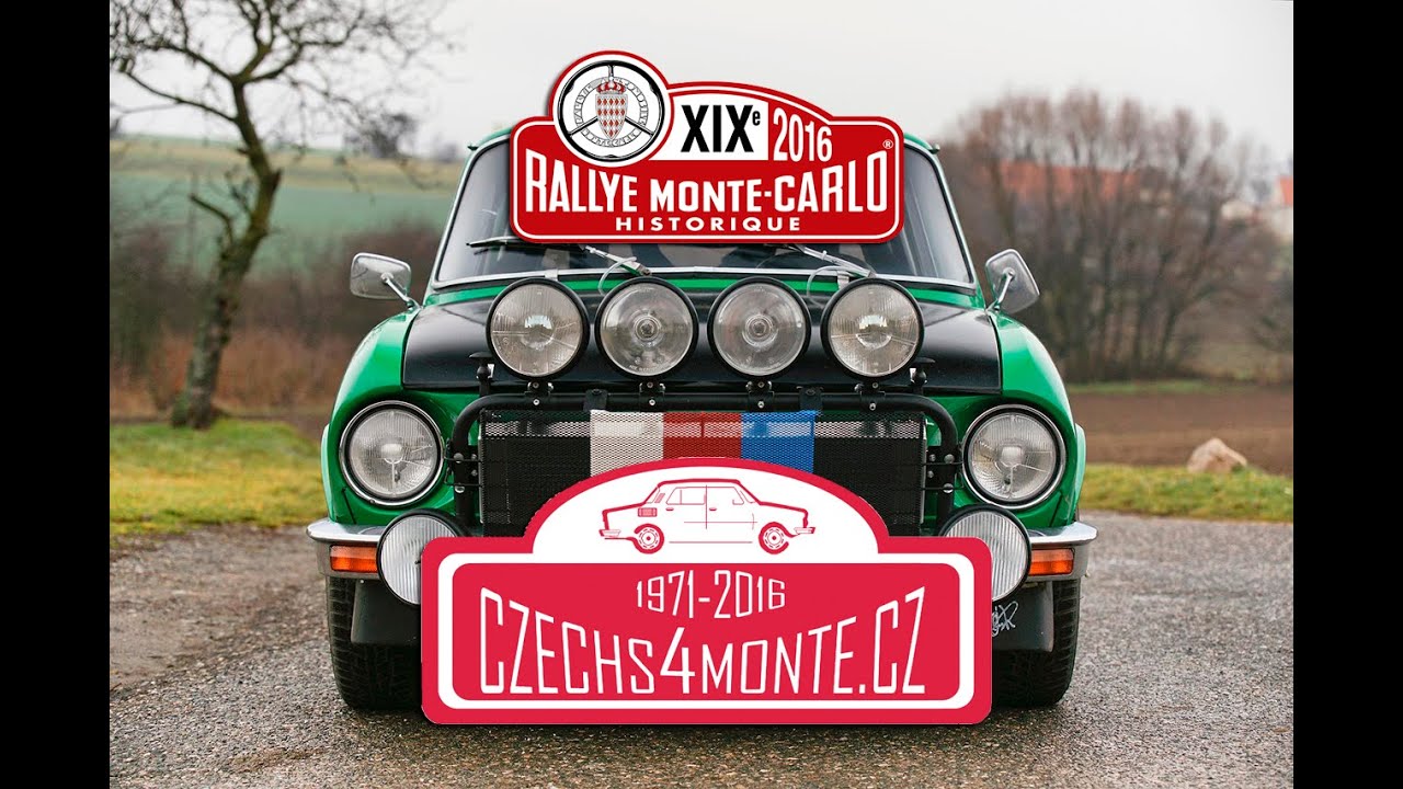 Škodou 110 L na Rallye Monte Carlo 2016