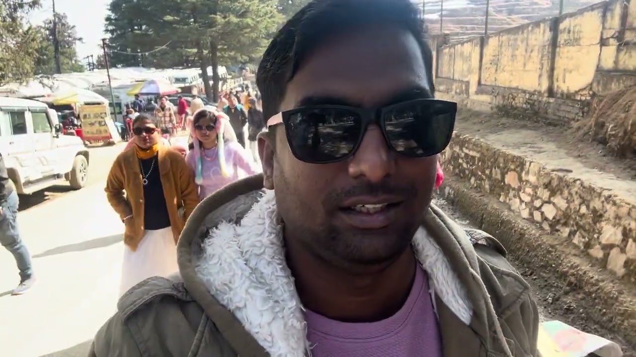 Shimla to Kufri ..very dangerous road journey 