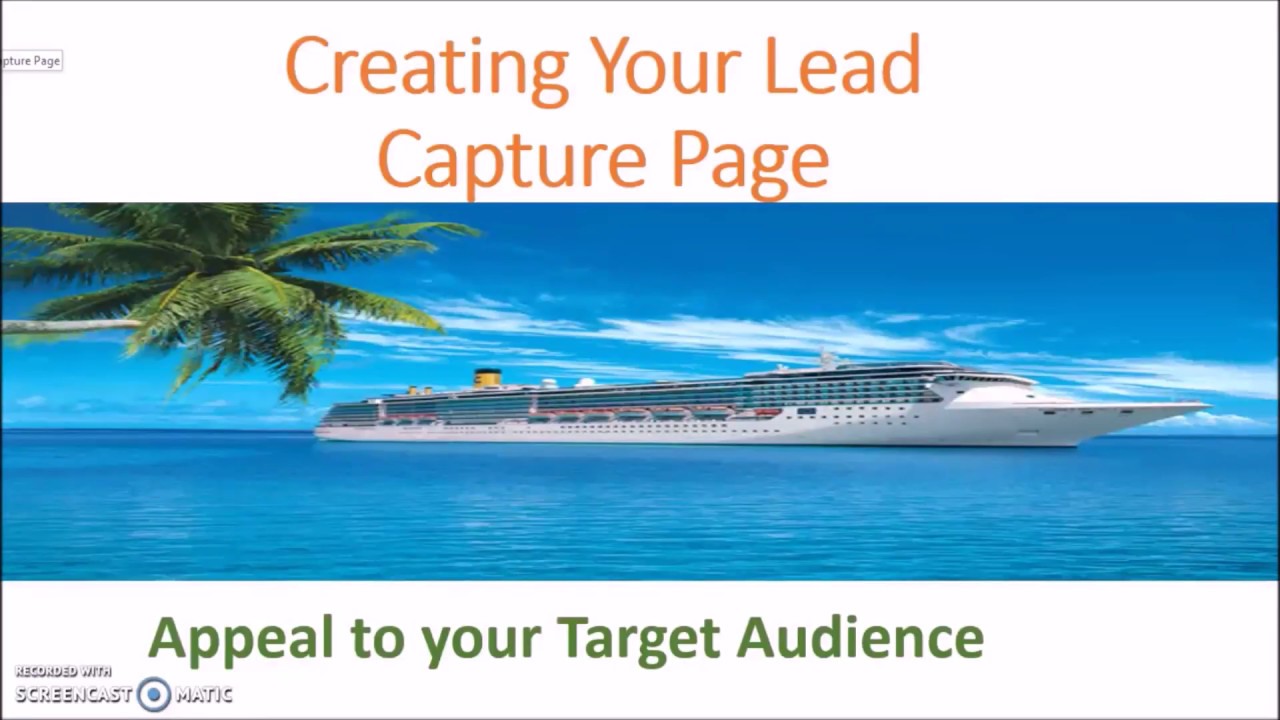 How to Create lead capture pages network marketing
