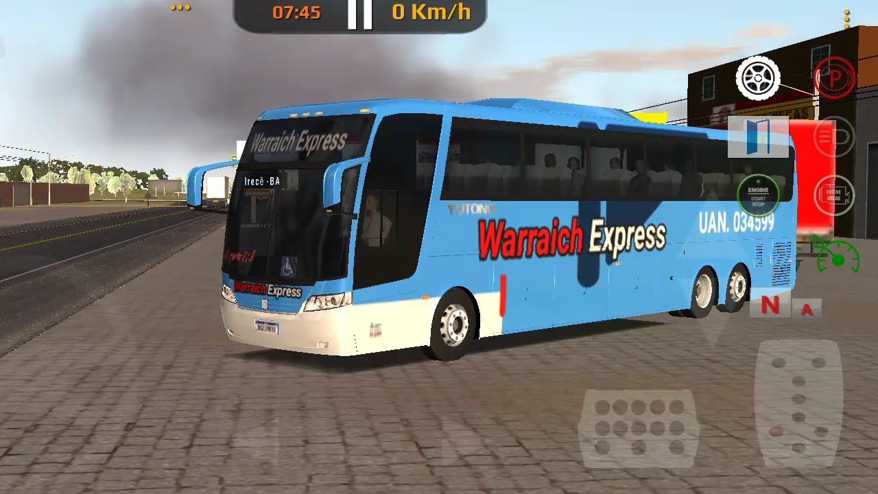 Warraich Express Yutong Double Glass Gameplay.