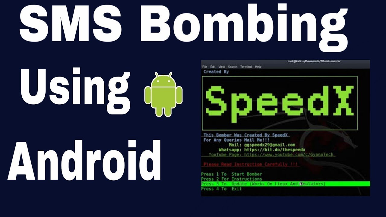 HOW TO USE TBOMB IN ANDROID