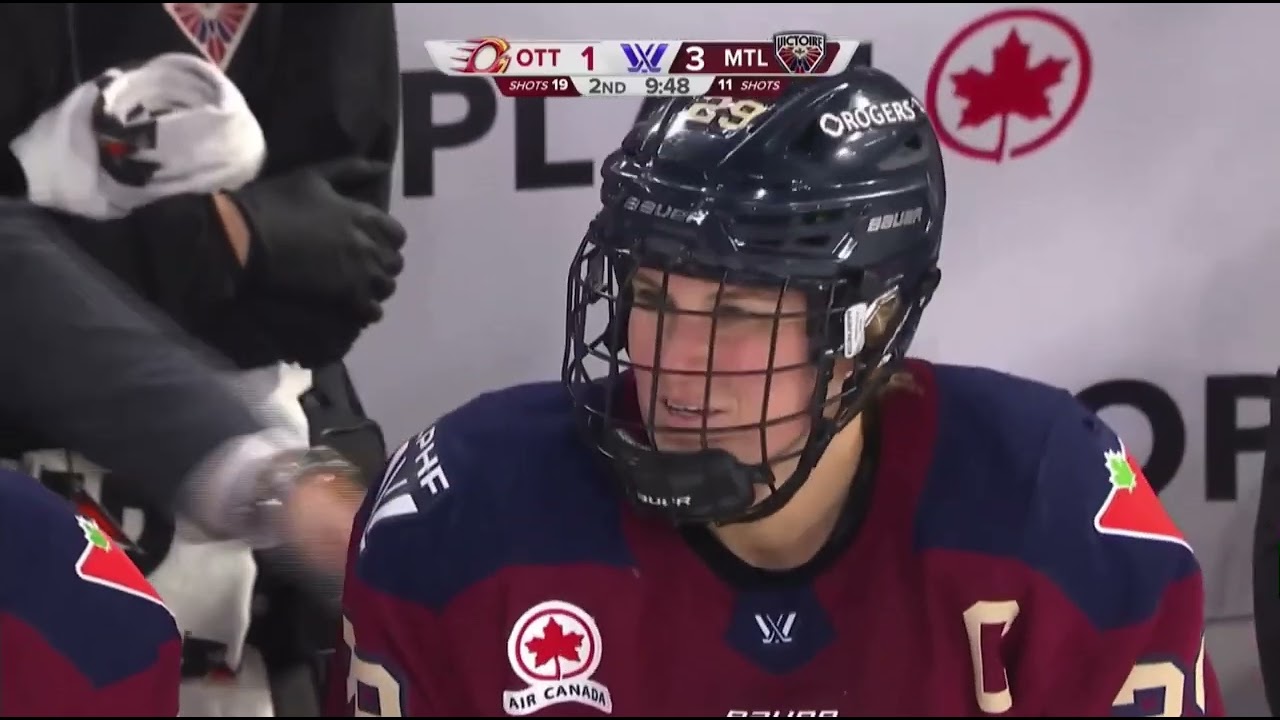 MARIE-PHILIP POULIN HAT TRICK VS OTTAWA 01/29/25