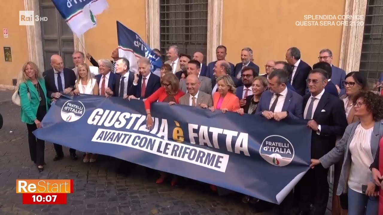 Riforma della giustizia, scontro finale tra politica e toghe - Re Start 30/10/2025
