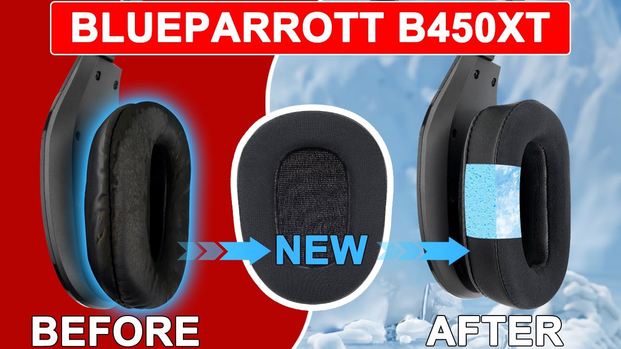 SOULWIT® | How to Replace BlueParrott B450/S450XT Earpads | Repair Parts Kit