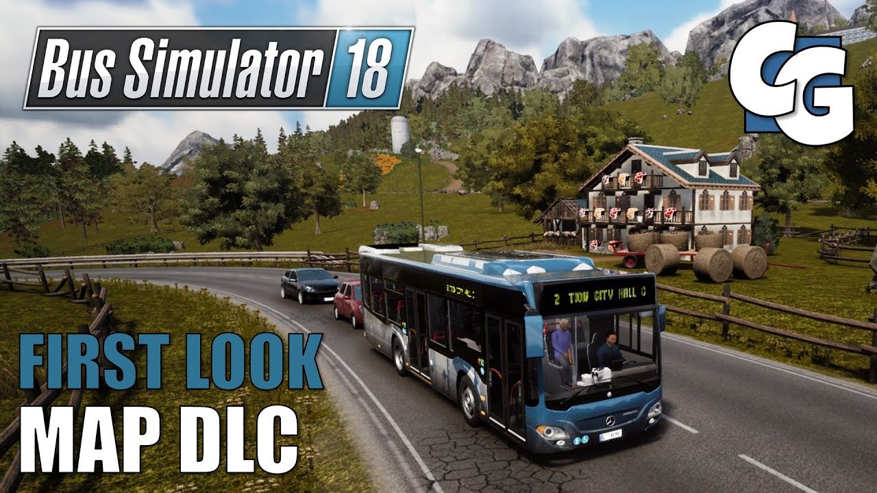 Bus Simulator 18 - Official Map Extension DLC - First Look