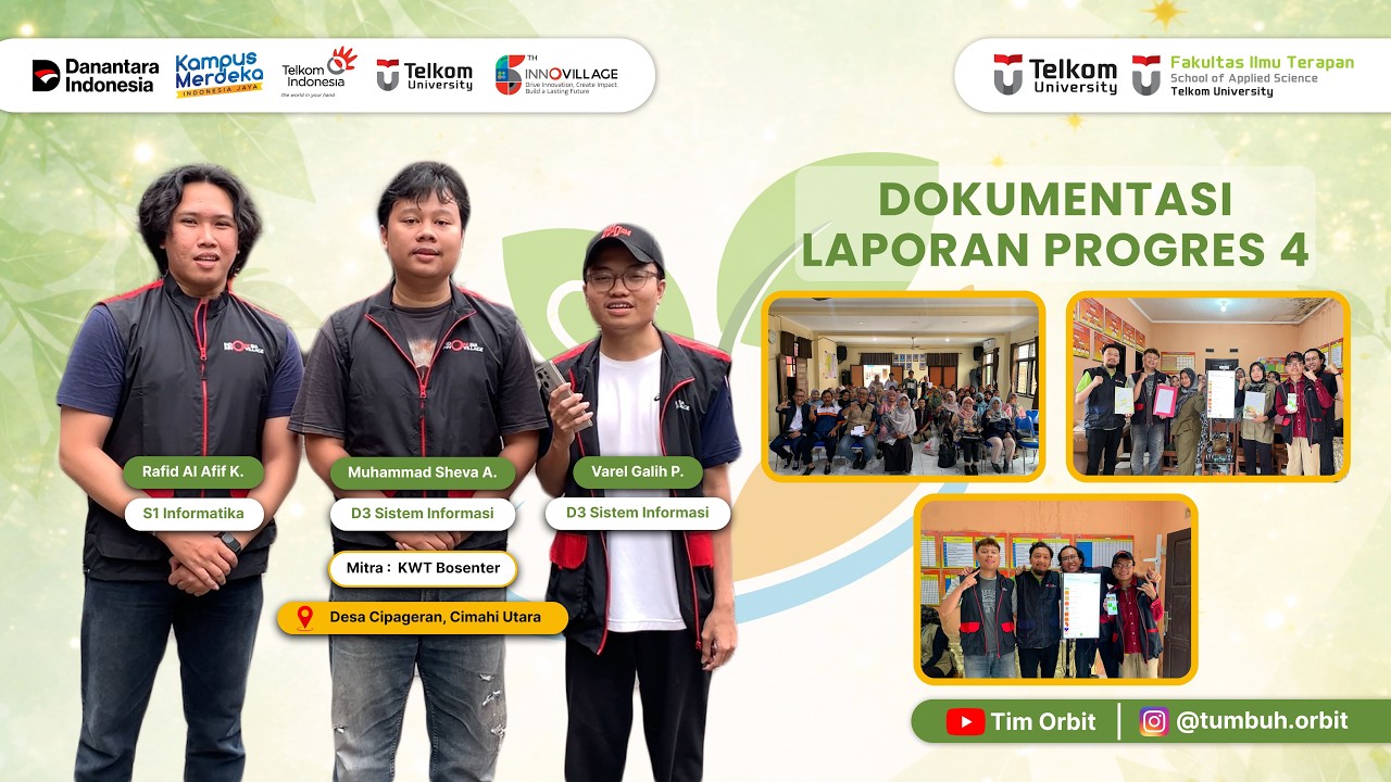 6th INNOVILLAGE - Team Orbit - Progress Periode 4 (Akhir)