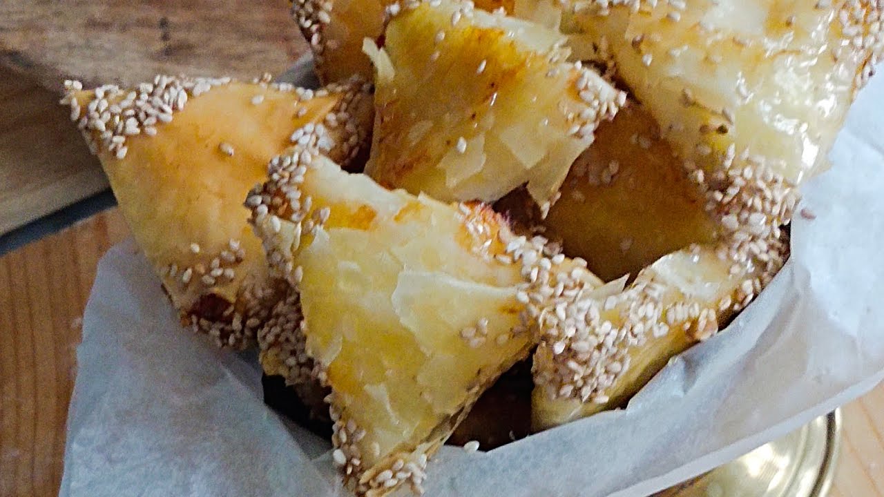 بريوات بالجبن البلدي في الفران صحيين ولداد