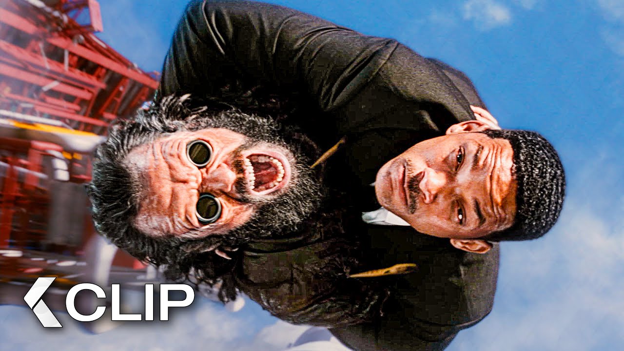 Agente J y Agente K contra Boris el Animal Pelea Final - HOMBRES DE NEGRO 3 Clip | Will Smith