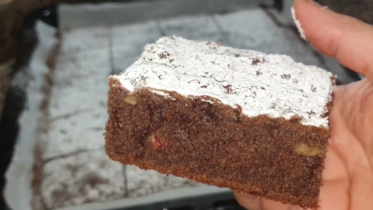كيكة بالتمر والكركاع هاذي اللي تحمر لك وجهك نهار العيد كتجي لذيذة بحجم عائلي