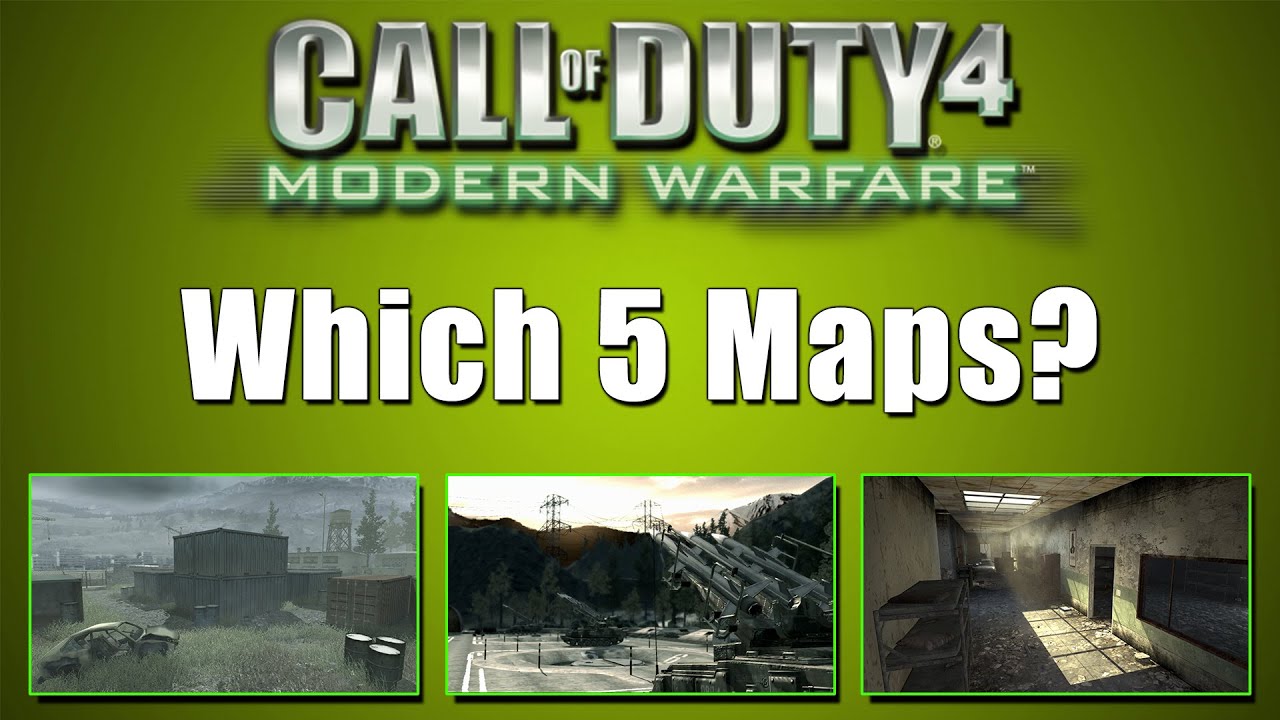 Which Maps Will Be In Modern Warfare Remastered?