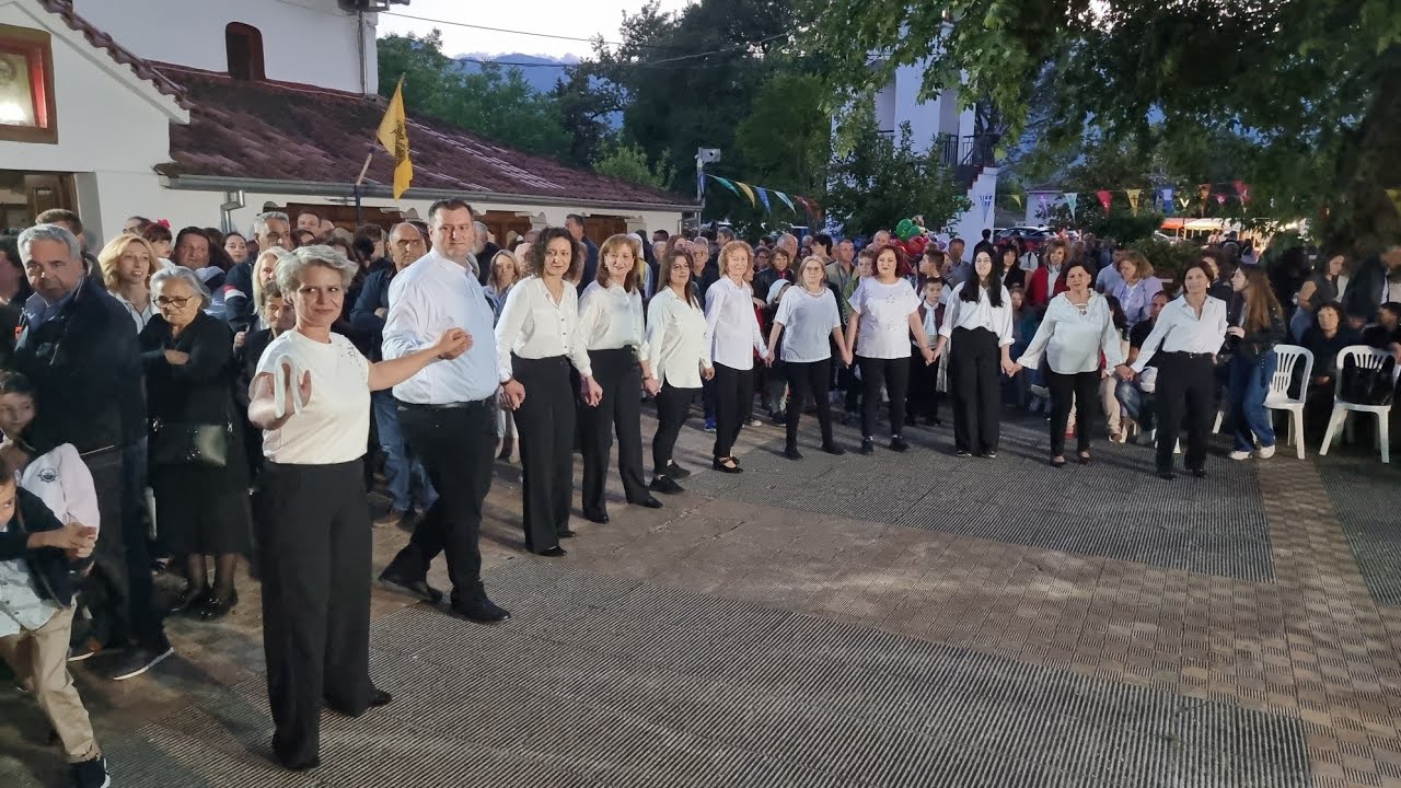 Φήκη Τρικάλων πανηγύρι Αγ. Νικολάου παραδοσιακοί χοροί χορευτικό ενηλίκων Συλλόγου Γονέων 19-5-2025