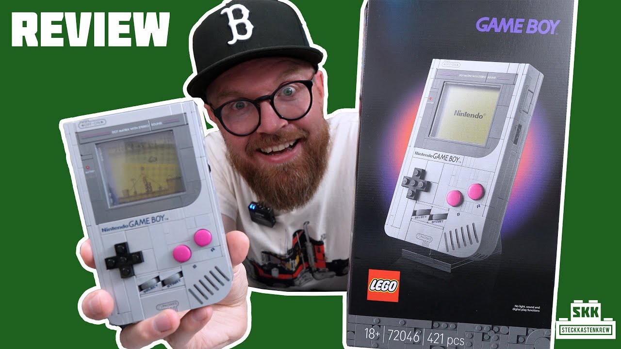 17 Drucke, 3 magische Bilder & haptische Funktionen: LEGO® 72046 GAME BOY [Review]