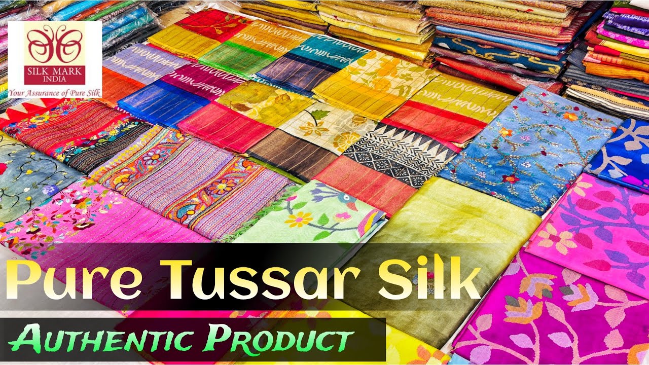 Pure Tussar Silk Saree | Murshidabad Pure Silk | Bishnupuri Katan || Exclusive Design