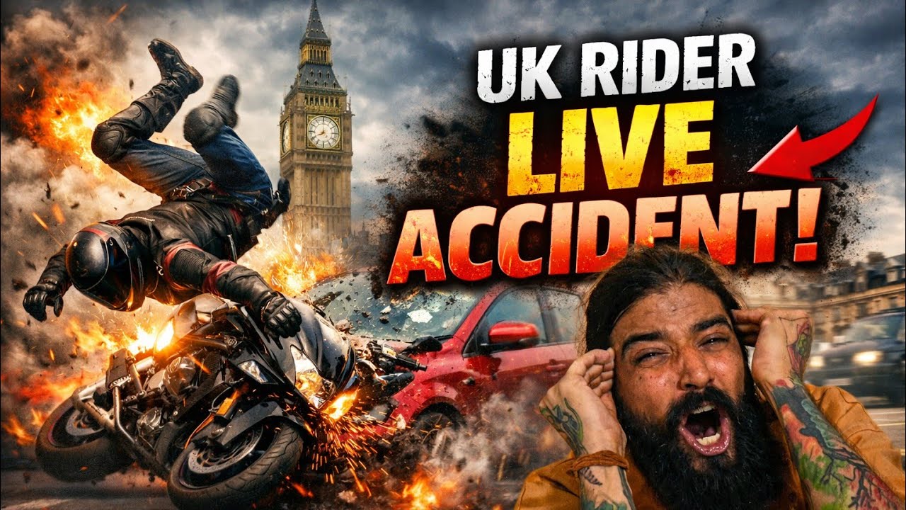UK Rider live accident video #Ukrider07Funzonelive |#live
