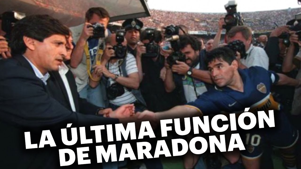 El último partido de Diego Maradona: Triunfo de Boca ante River en el Monumental