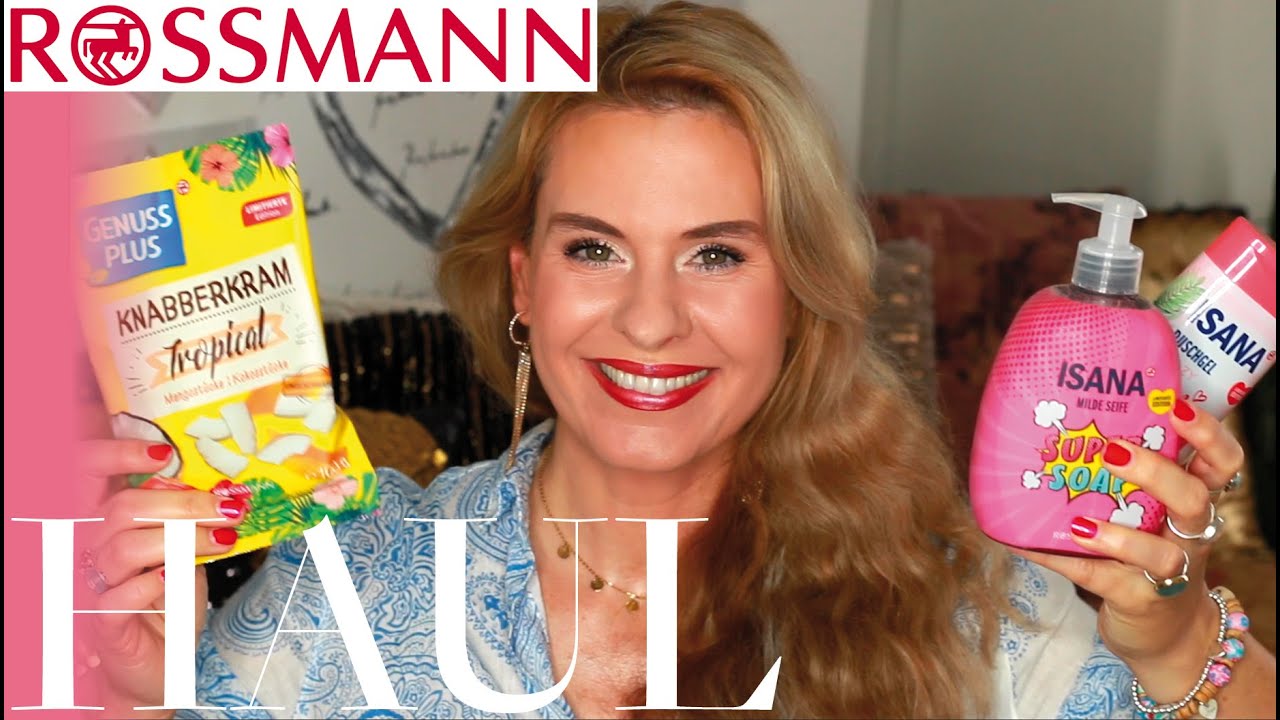 Rossmann Haul BEAUTY Isana Pflege MAsam HAUSHALT Leckereien I Amelie with Love
