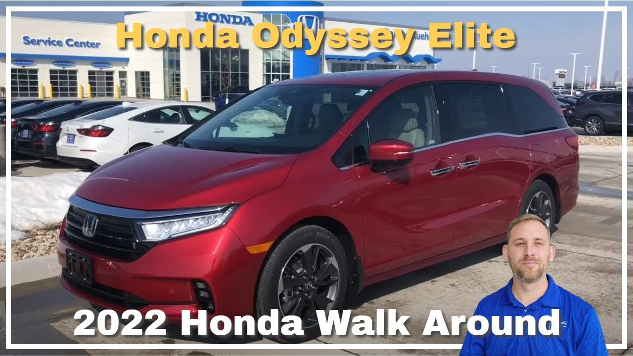2022 Honda Odyssey Elite Walk Around Review