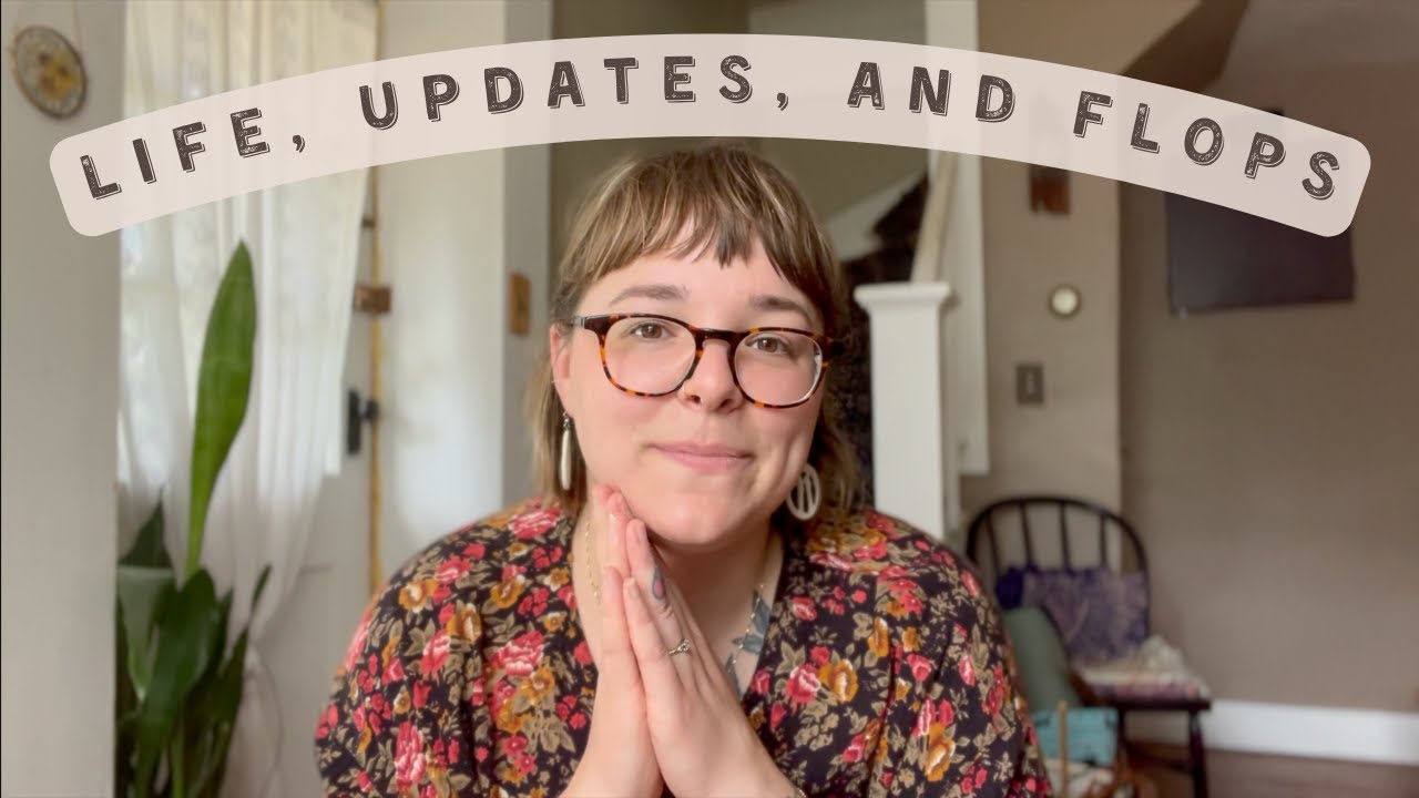 arynne b | knitting vlog ep.14: time outdoors, yarn store visits, project updates, and flops