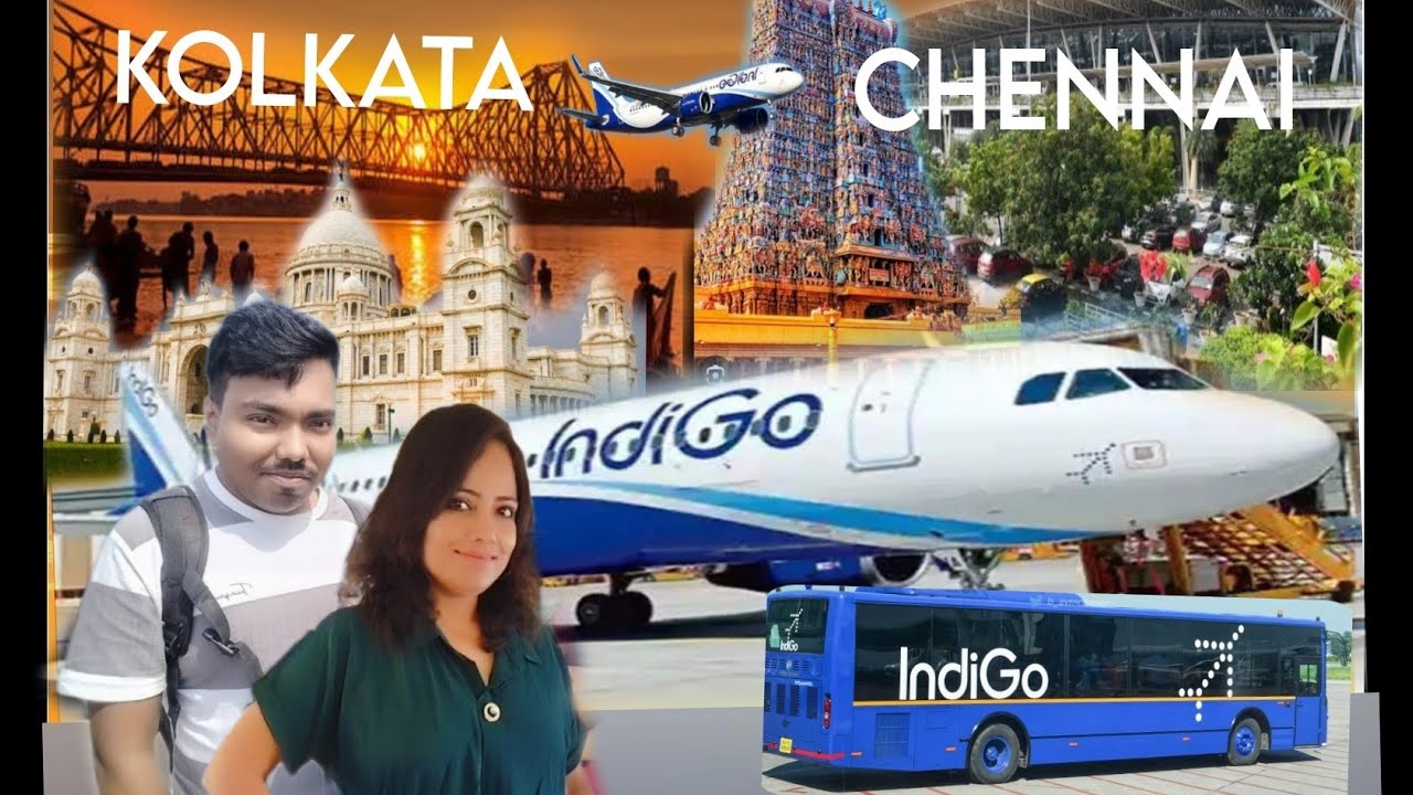INDIGO FLIGHT EXPERIENCE FULL REVIEW FROM KOLKATA TO CHENNAI ||  FLIGHT JOURNEY VLOG