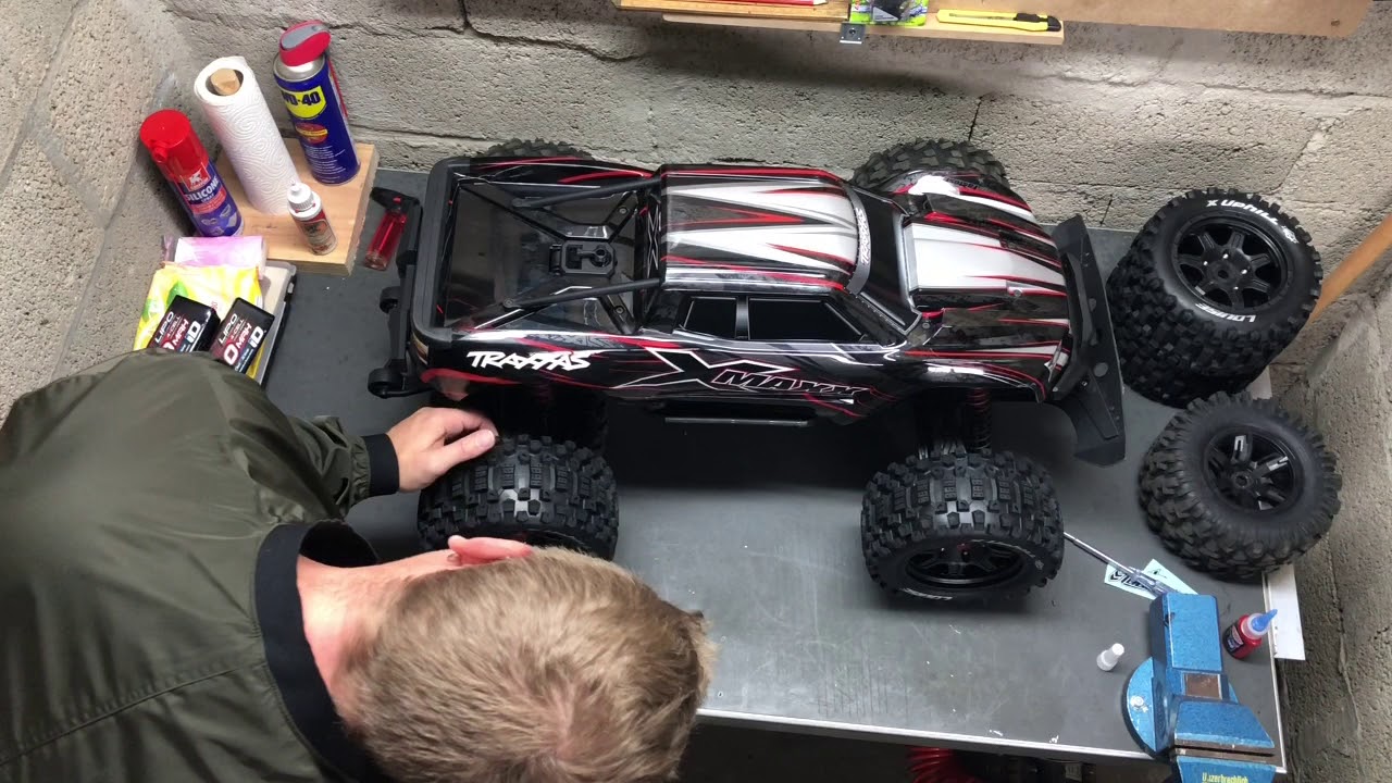 Louise Uphill rims & tires for my X-Maxx 8S
