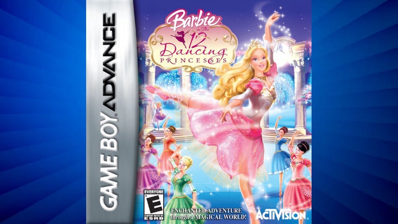 Barbie in The 12 Dancing Princesses - Nintendo Gameboy Advance