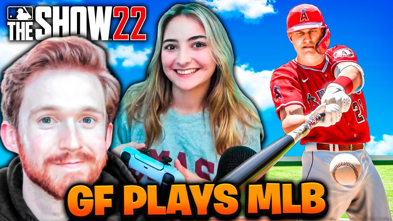 Моя девушка впервые играет в MLB The Show...