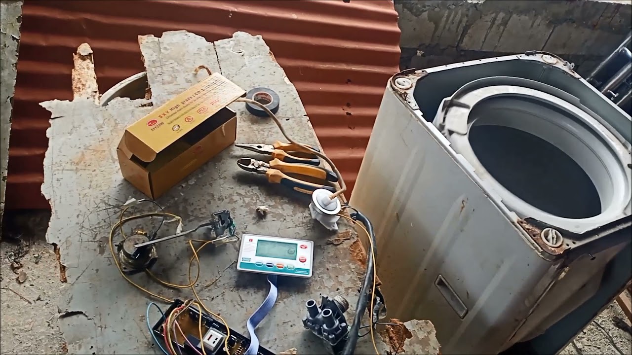 Papano Mag Testing nang Washing Machine Universal Main Board SXY2299 Testing