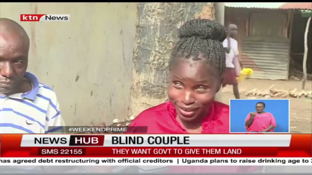 Blind Couple from Nyakach seeks the government help in settlement and employment