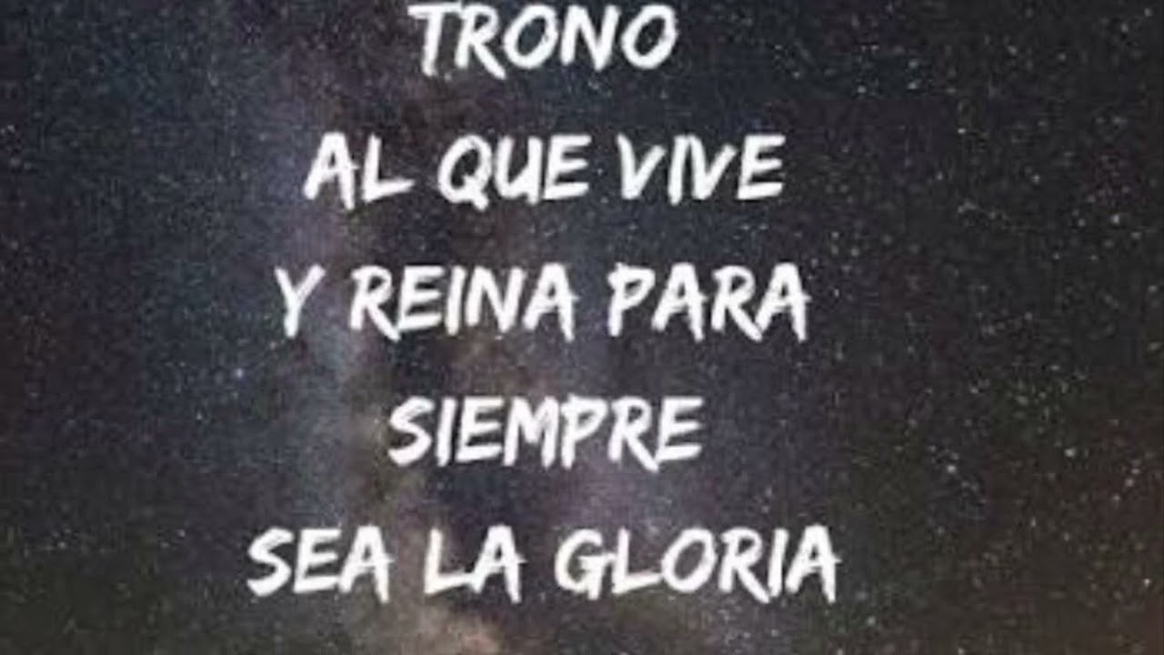 Al que está sentado en el trono 