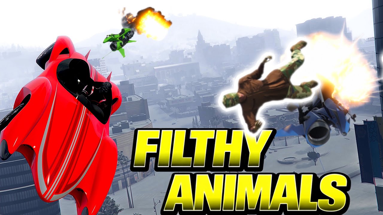 These Filthy Animals Attacked Me And Quickly Regretted It!!! GTA 5 Online