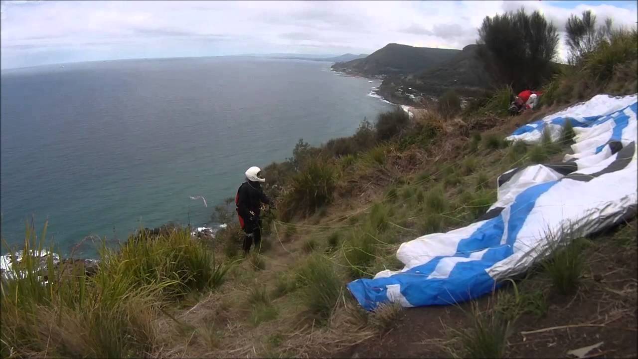 Paragliding at Stanwell Park - Sydney, Australia - Part 2/2