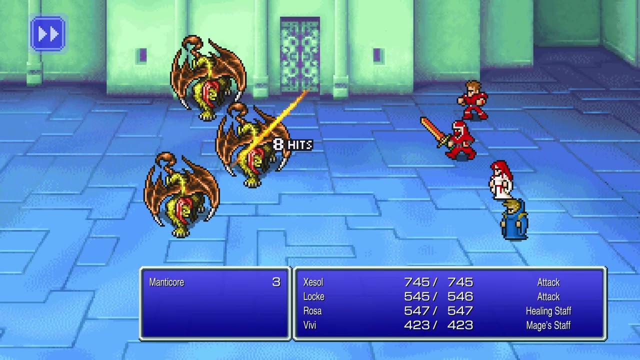 Let's Play Final Fantasy Pixel Remaster - Part 12 - Restoring the Wind Crystal