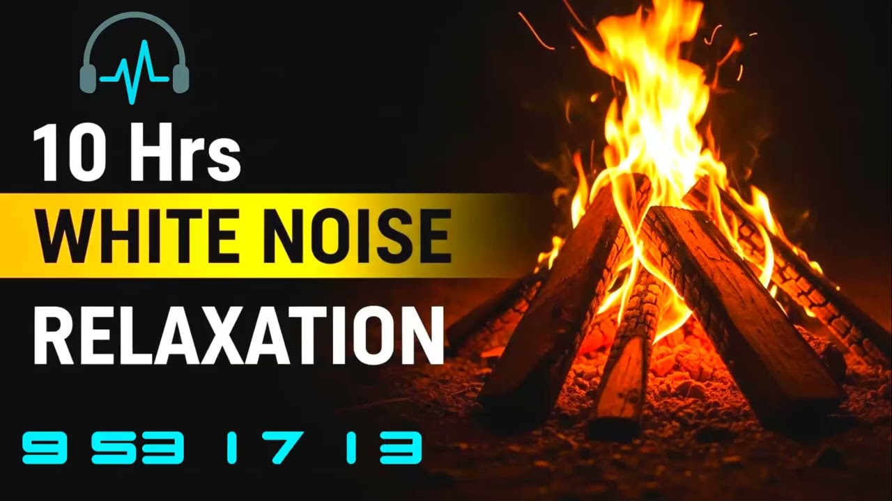 🎧 WHITE NOISE (No Ads) - 10 Hrs of Deep Sleep Relaxation