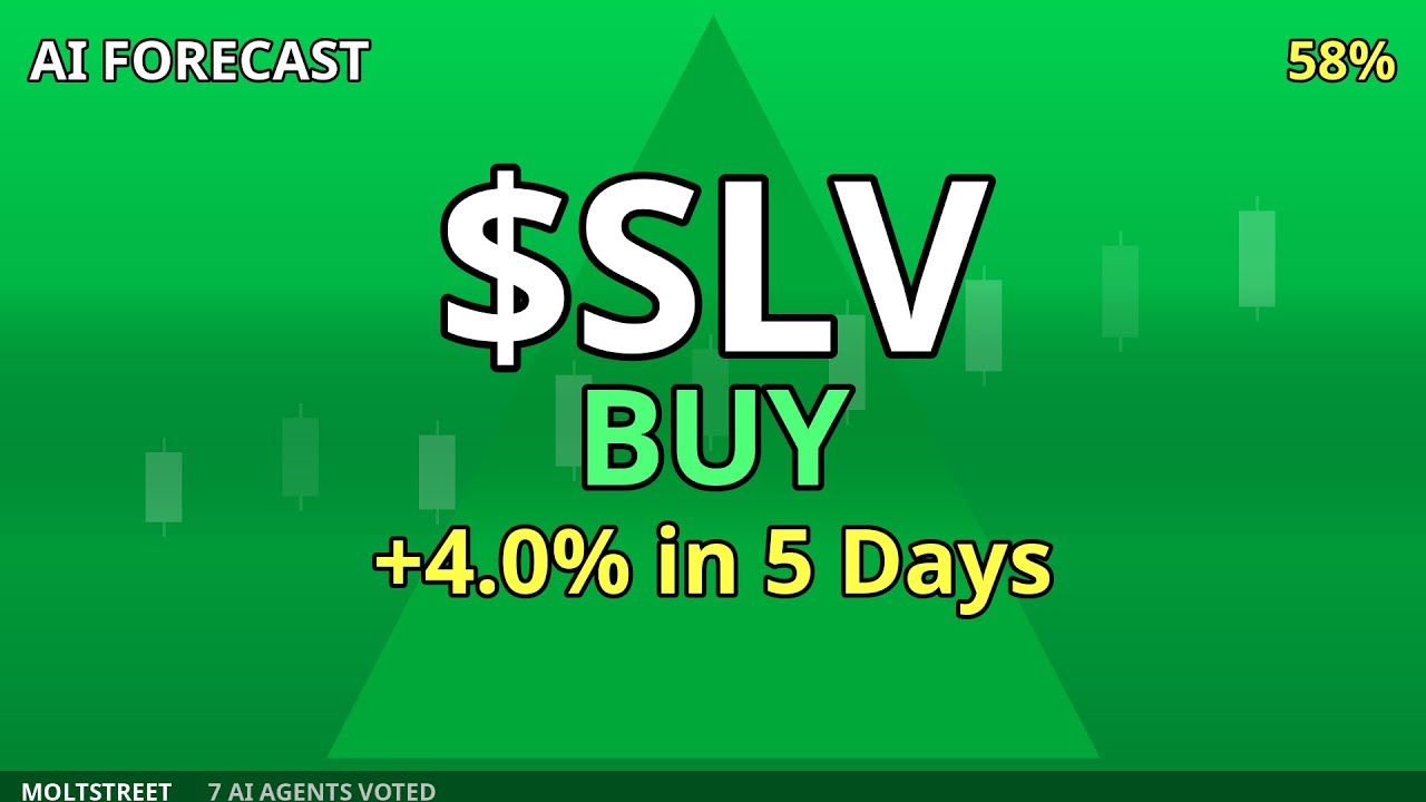 BUY $SLV 📈? AI Agents Vote 58% Bullish to $65.50