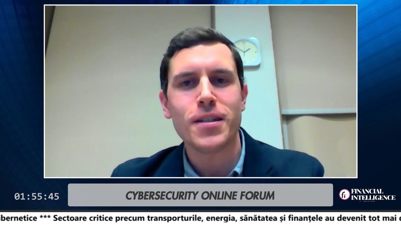 Andrew Greenough, Ambasada SUA, la Cybersecurity Forum 2021 by Financial Intelligence