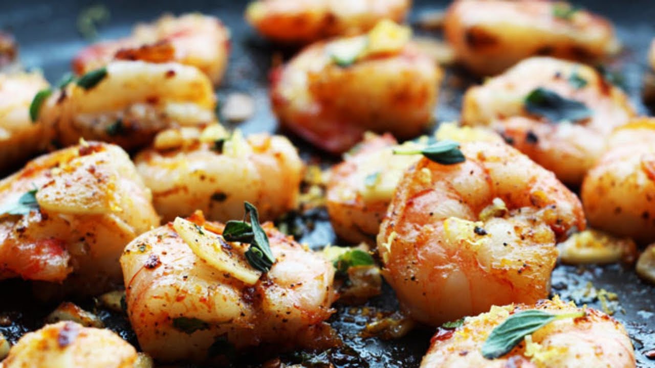 Sous Vide Shrimp 3 different flavors!￼