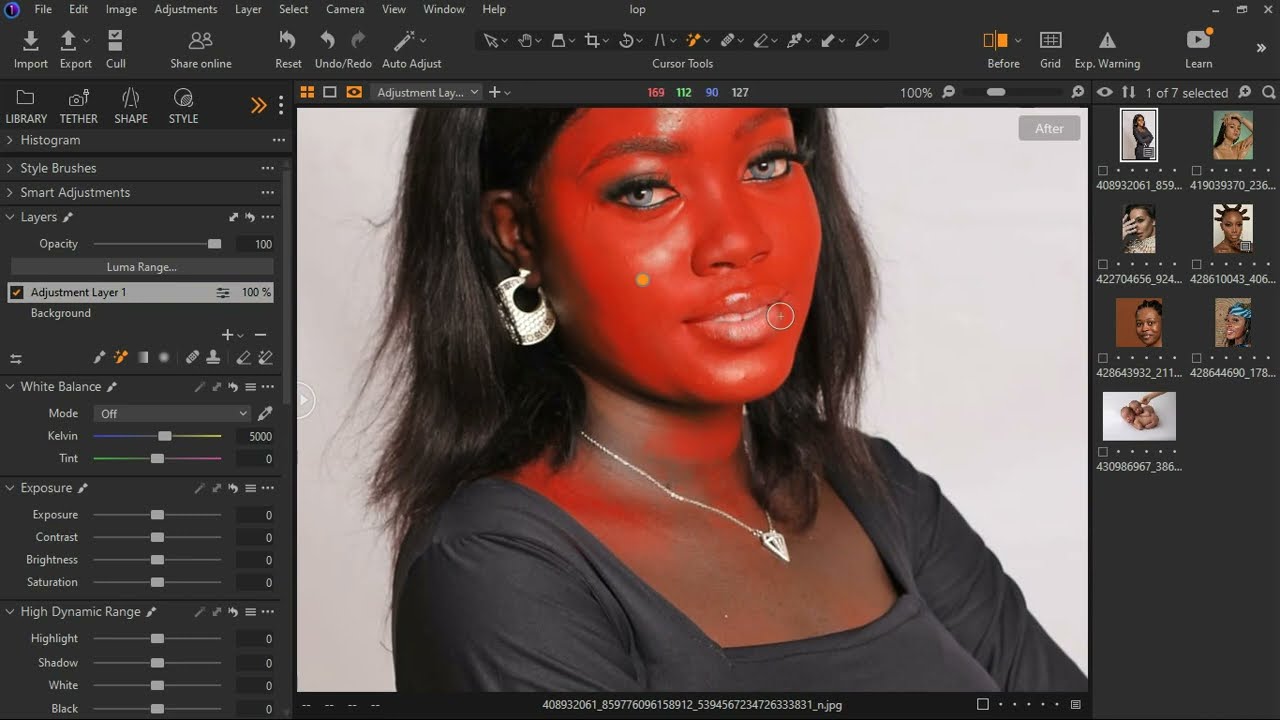 Skin Retouching: Fastest Way to BLEND SKIN TONE with Capture One | MEET Retouch