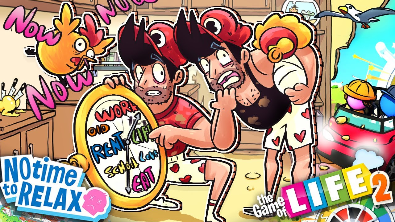 IM STRESSED OUT OF MY MIND! (No Time To Relax & The Game of Life 2)