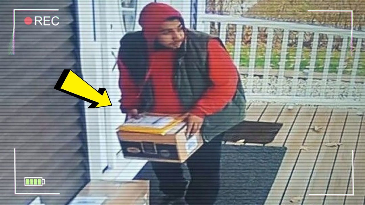 Мужчина устроил ловушку для вора, проникшего на крыльцо, — она открыла её и стала стучать в его д...