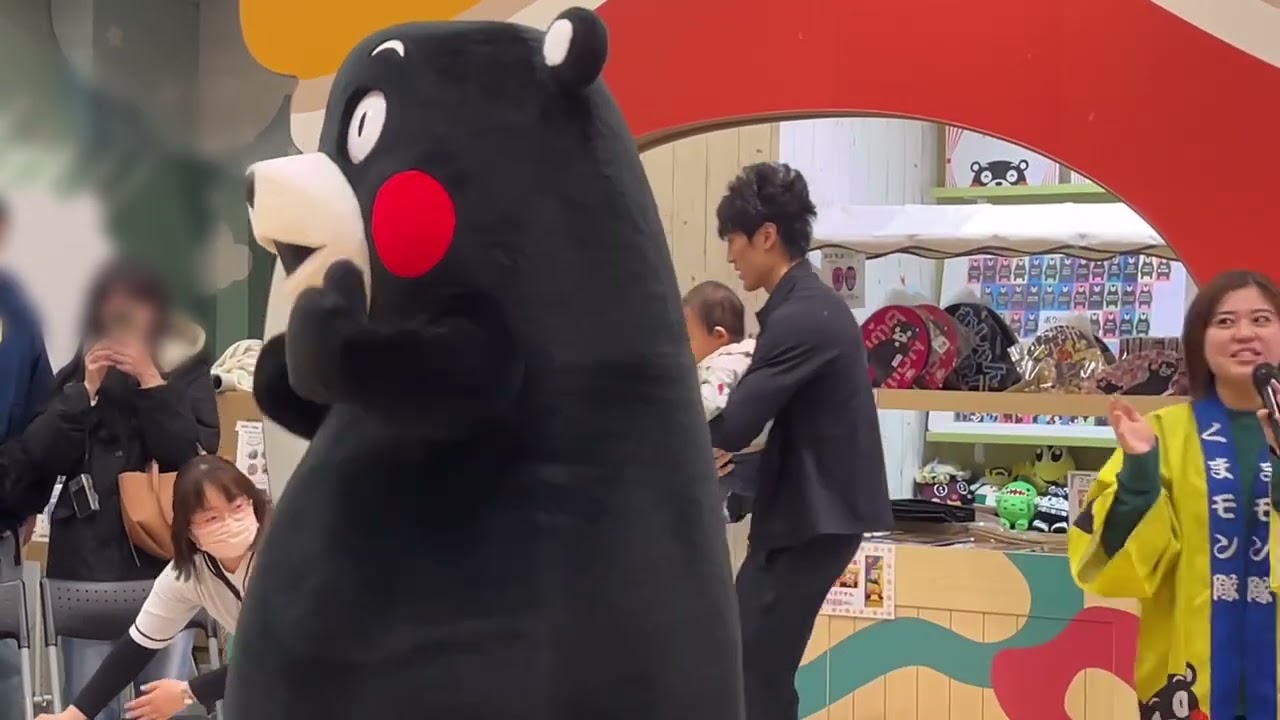 2025-12-26久しぶりに観覧くまモンスクエアステージ　個人情報保護のため画像加工してます見にくいかもですが　