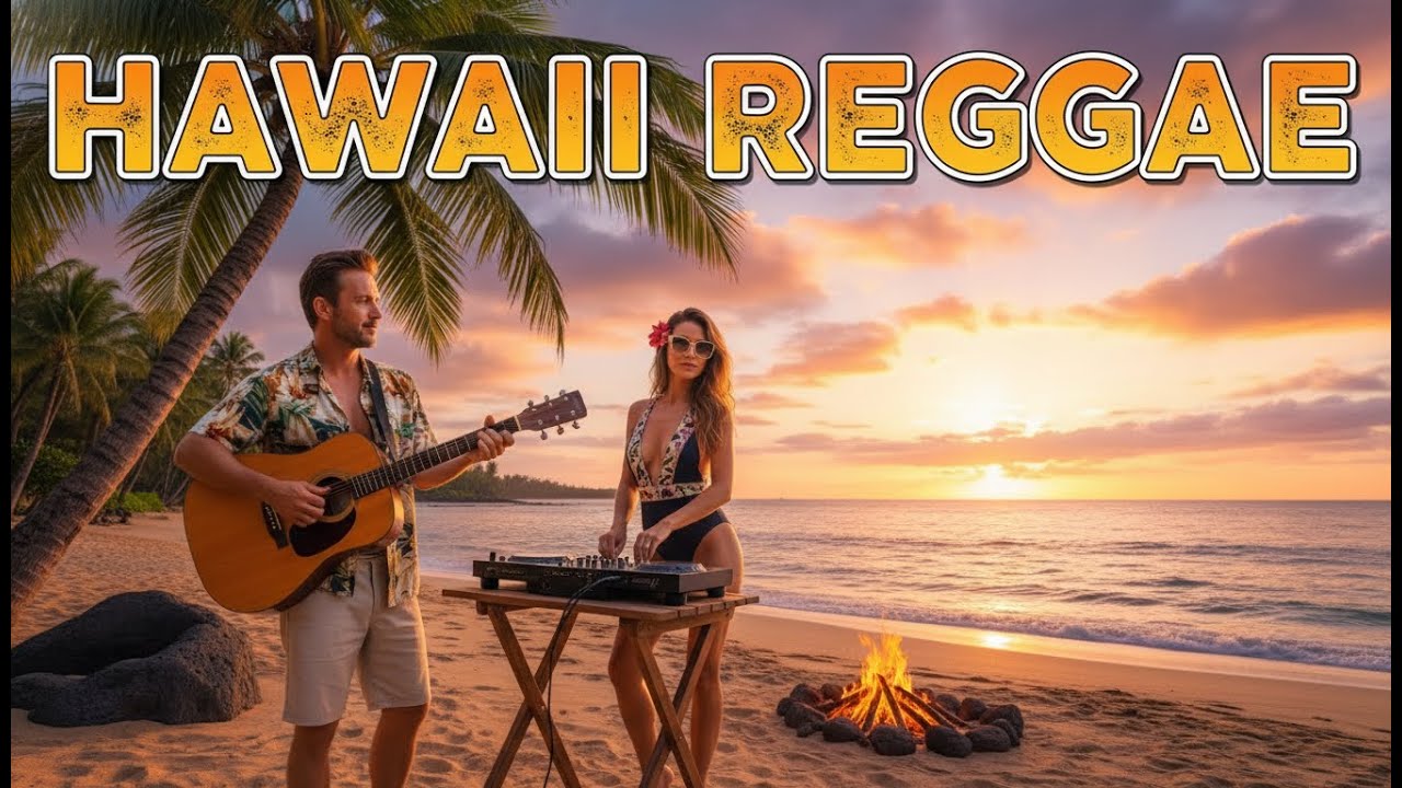 Aloha Island Reggae 🌊 Calm & Joyful Sounds