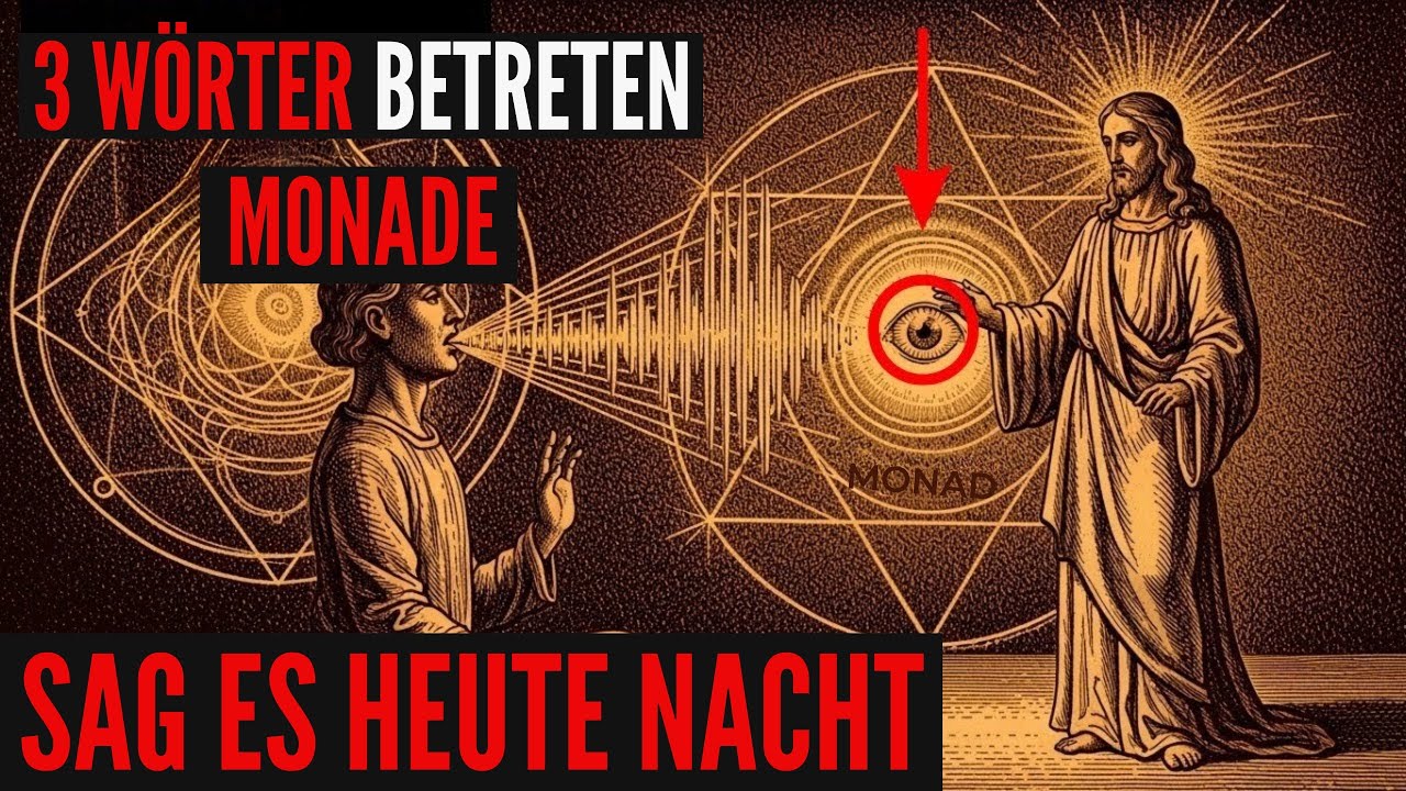 Jesus lehrte die Auserw&auml;hlten einen Drei-Wort-Satz,um die Monade zu betreten (Sag ihn heute Nacht)