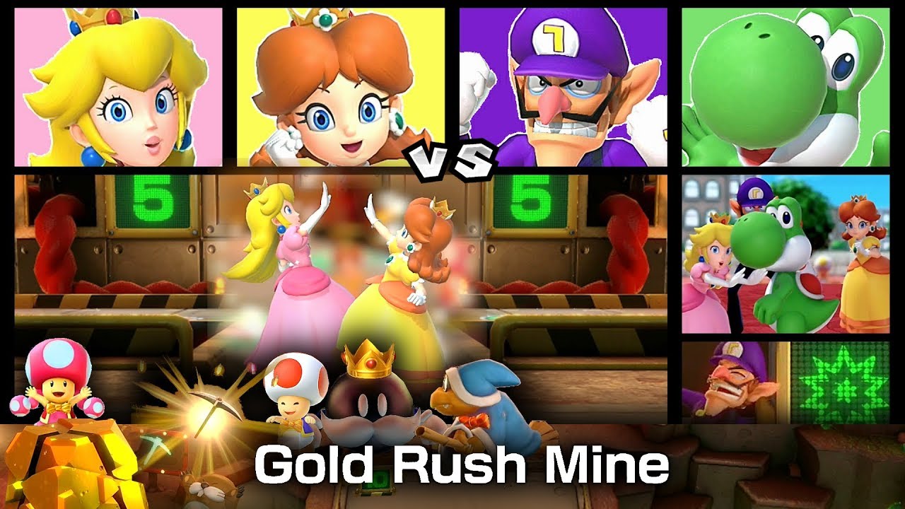 Super Mario Party Gold Rush Mine 20 Turns #5