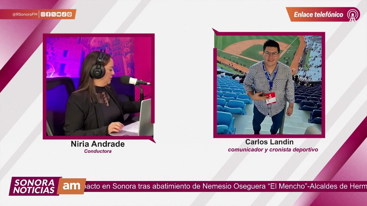 Sección deportiva con Carlos Landín