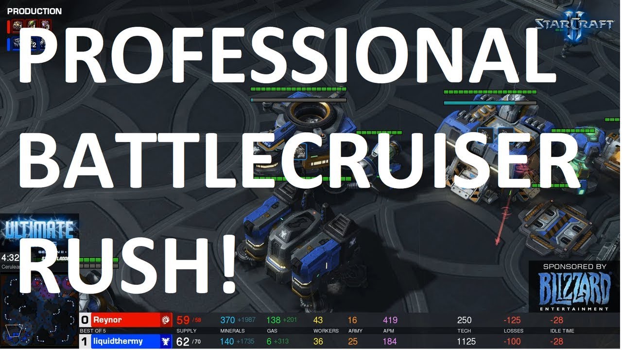 Starcraft 2 - TvZ - NEW MECH STYLE! - uThermal vs Reynor on Cerulean Fall