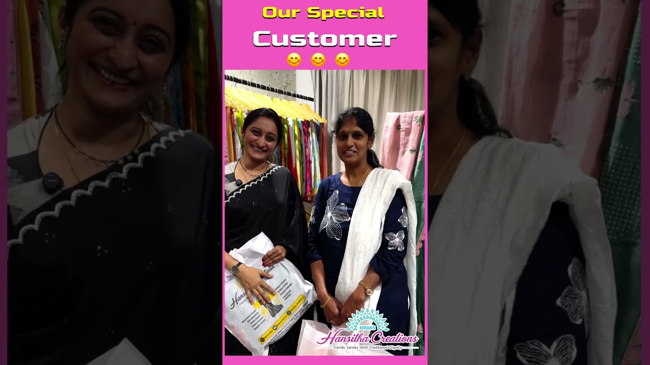 Happy Customer Review | Store Visit Experience | Kiranmai Sarees #sareereview #kiranmaisarees #saree